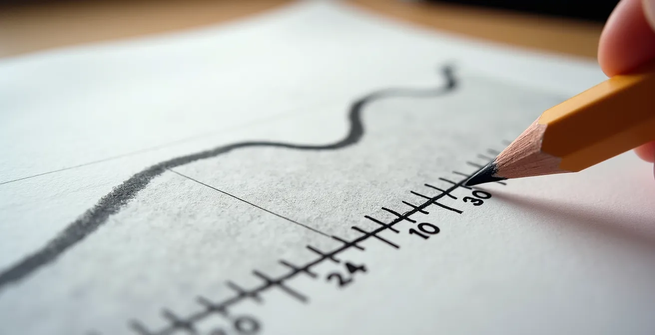 Graphique montrant l'évolution de la rentabilité d'un client pour l'assureur au fil des années