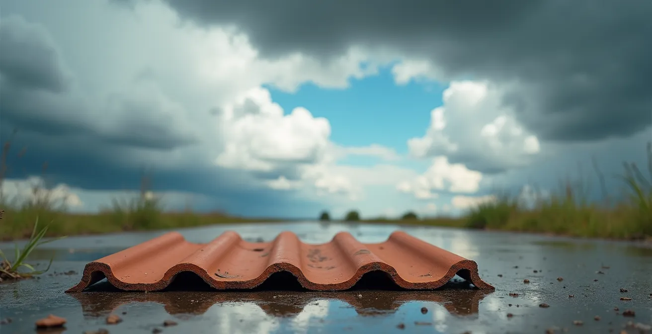 Impact visuel des catastrophes naturelles sur l'habitat français