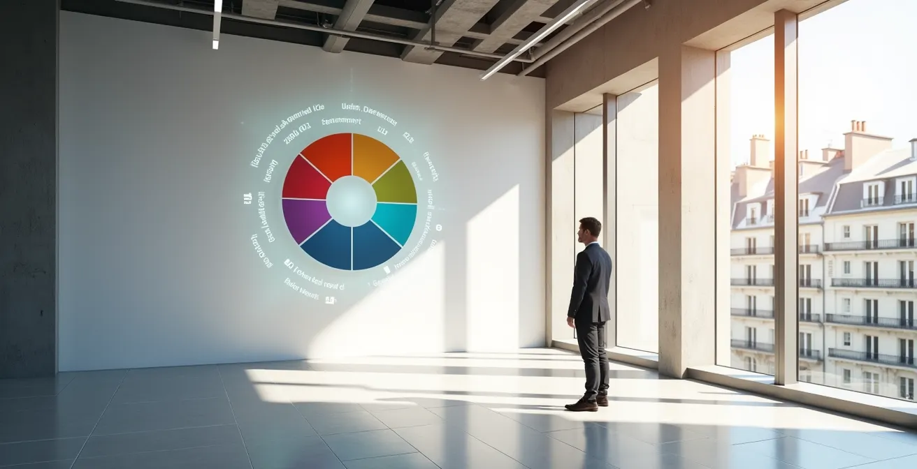 Infographie montrant la répartition des taxes sur une prime d'assurance sous forme de graphique circulaire